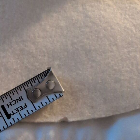 Beltmar women's vintage cream hat with ribbon feather details flawed - Picture 7 of 10